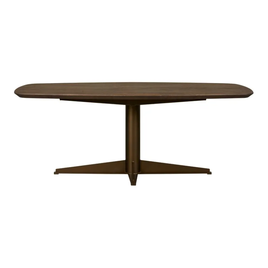 Eettafels< Eettafel Viborg Bruin - 200x100 cm