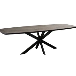 Eettafels< Eettafel Viborg Donkerbruin - 220x100 cm