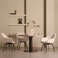 Eettafels< Eettafel Viborg Naturel - Ø 120 cm