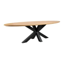 Eettafels< Eettafel Viborg Naturel - 275x115 cm