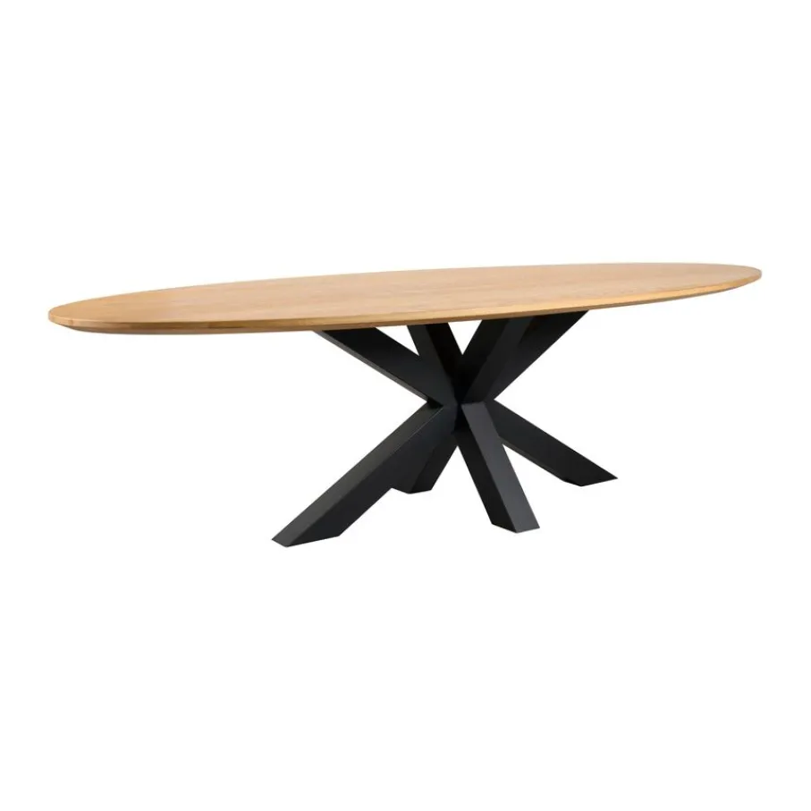 Eettafels< Eettafel Viborg Naturel - 275x115 cm