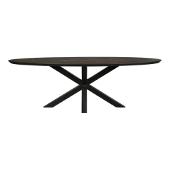 Eettafels< Eettafel Viborg Zwart - 240x110 cm