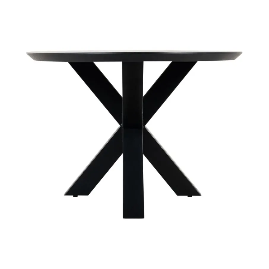 Eettafels< Eettafel Viborg Zwart - 240x110 cm