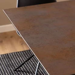 Eettafels< Eettafel Vikten Bruin - 200x100 cm