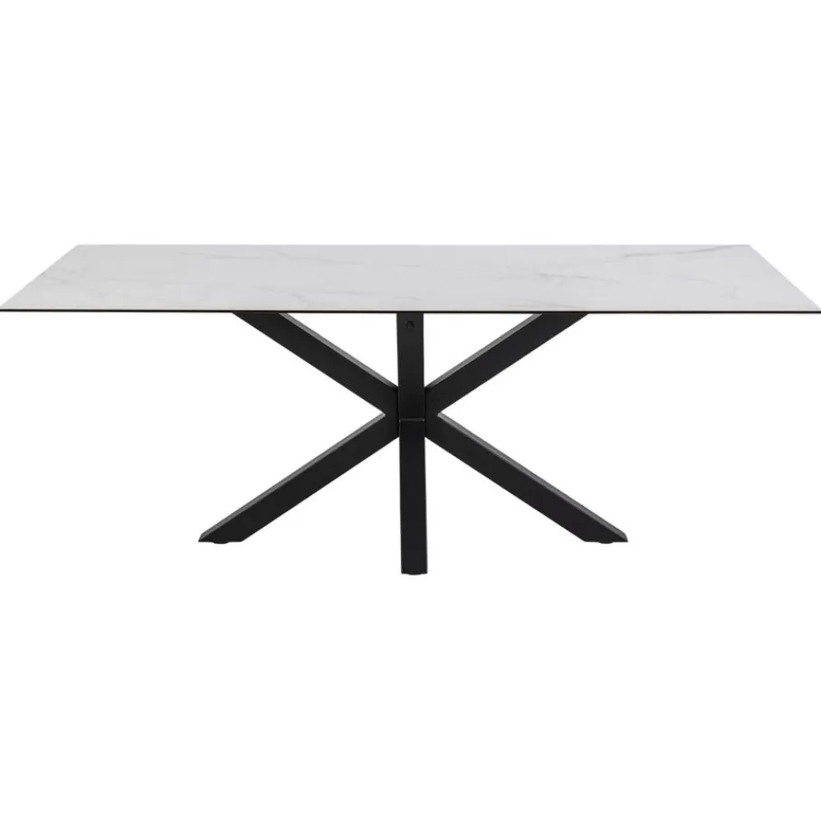 Eettafels< Eettafel Vikten Wit - 200x100 cm