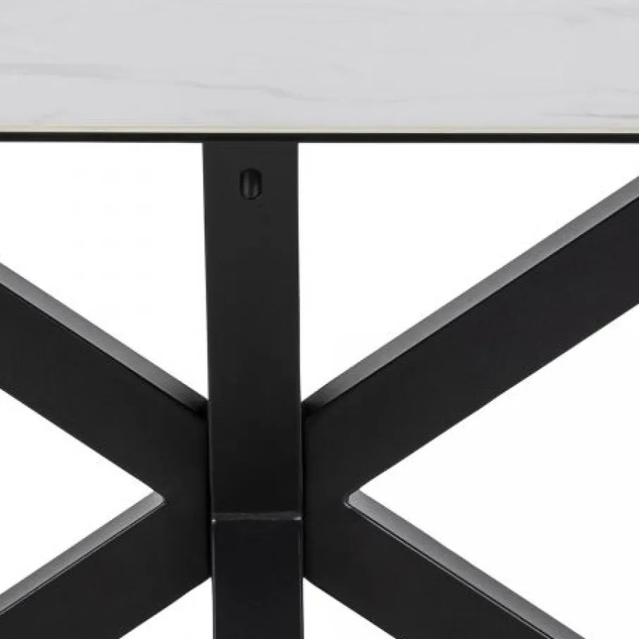 Eettafels< Eettafel Vikten Wit - 200x100 cm