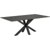 Eettafels< Eettafel Vikten Zwart - 200x100 cm