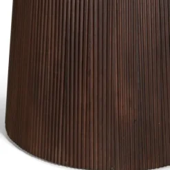 Eettafels< Eettafel Viktor Donkerbruin - Ø 150 cm