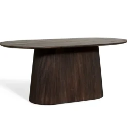 Eettafels< Eettafel Viktor Donkerbruin - 230x110 cm