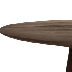 Eettafels< Eettafel Viktor Donkerbruin - Ø 120 cm