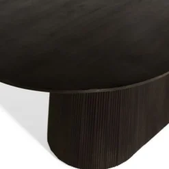 Eettafels< Eettafel Viktor Donkerbruin - 180x100 cm
