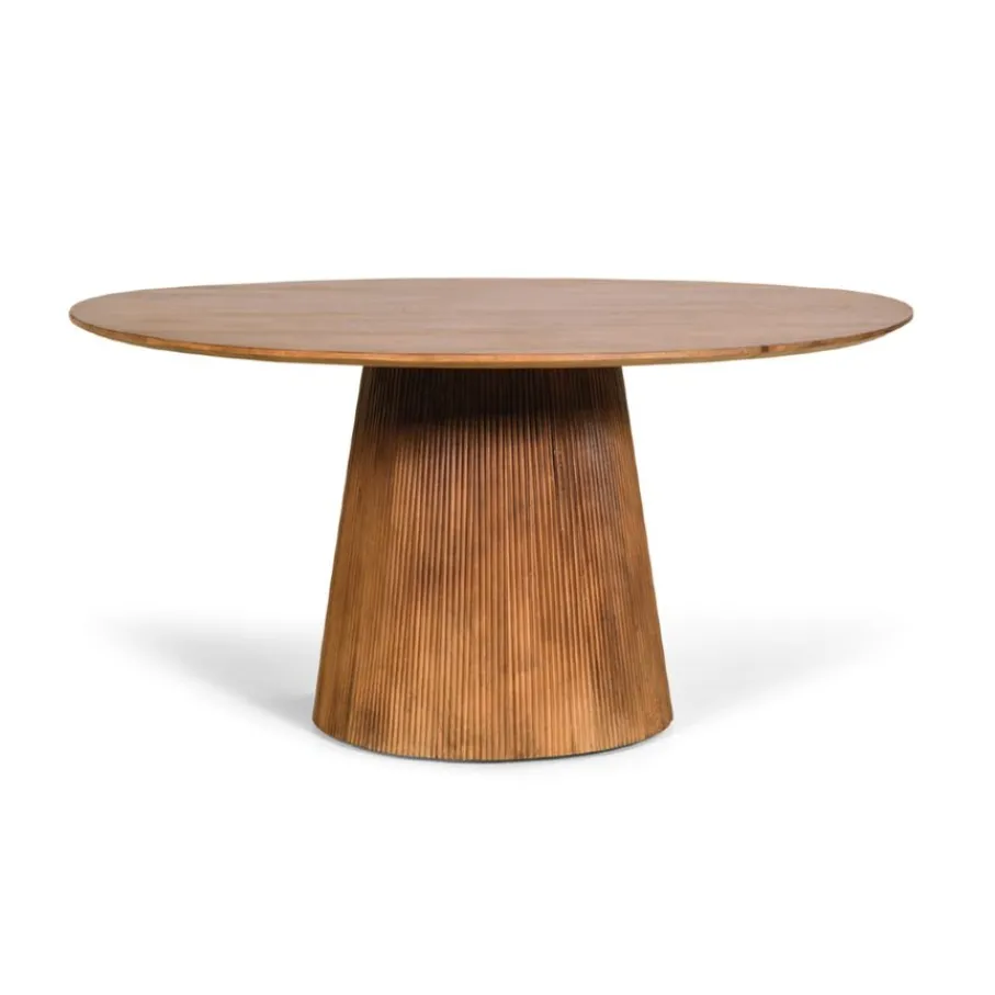 Eettafels< Eettafel Viktor Lichtbruin - Ø 120 cm