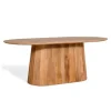 Eettafels< Eettafel Viktor Lichtbruin - 180x100 cm