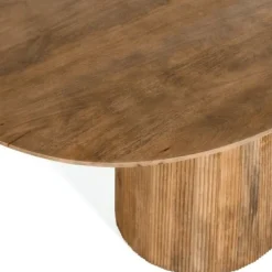 Eettafels< Eettafel Viktor Lichtbruin - 180x100 cm