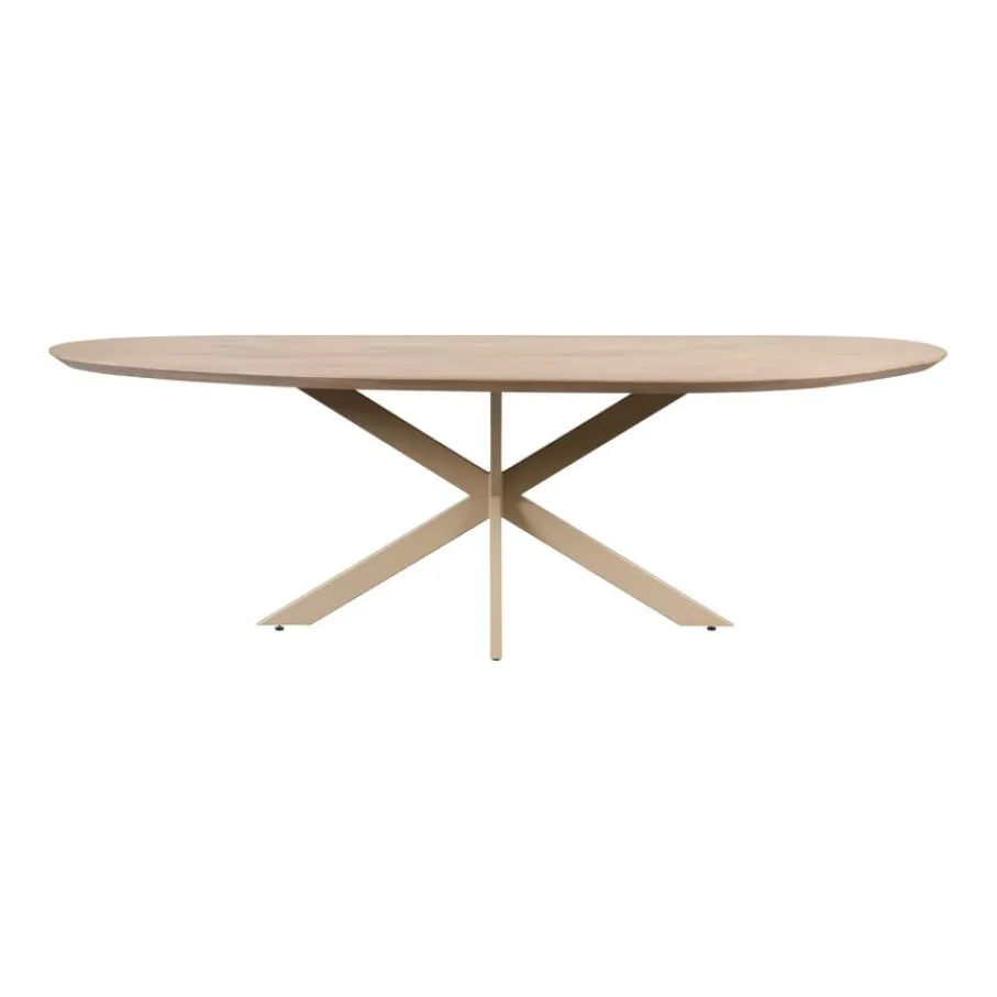 Eettafels< Eettafel Woodley Naturel - 250x115 cm