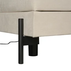 Boxsprings< Elektrische Boxspring Barcelona Naturel - 180x200 cm