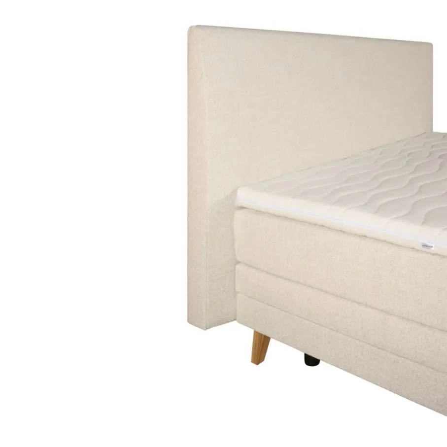 Boxsprings< Elektrische Boxspring Madrid Naturel - 180x200 cm