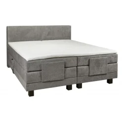 Boxsprings< Elektrische Boxspring Sevilla Grijs - 180x200 cm