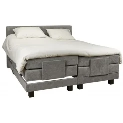 Boxsprings< Elektrische Boxspring Sevilla Grijs - 180x200 cm