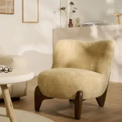 Fauteuils< Fauteuil Bara Beige