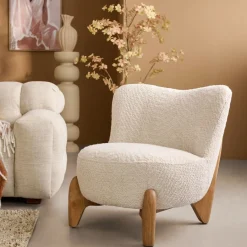 Fauteuils< Fauteuil Bara Crème