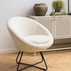 Fauteuils< Fauteuil Dale Crème