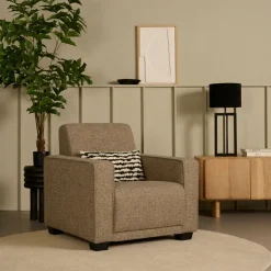 Fauteuils< Fauteuil Pampus Ondiep Bruin