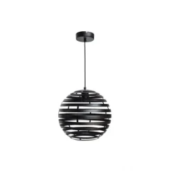 Hanglampen< Hanglamp Emile Zwart - E27 - Ø 30 cm