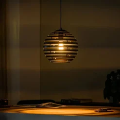 Hanglampen< Hanglamp Emile Zwart - E27 - Ø 30 cm