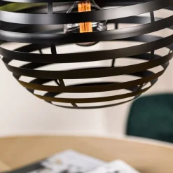 Hanglampen< Hanglamp Emile Zwart - E27 - Ø 30 cm