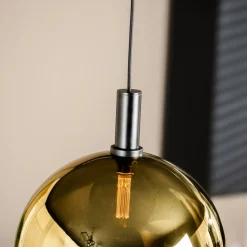 Hanglampen< Hanglamp Galant Goud - E27 - Ø 30 cm