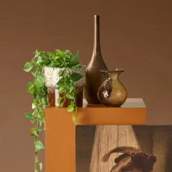Kunstplanten & Bloemen< Hangplant Philodendron Groen - 90 cm hoog
