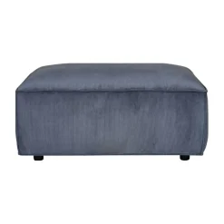Voetenbanken|Fauteuils< Hocker Dundee Blauw