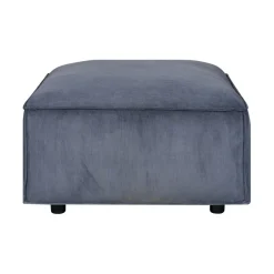 Voetenbanken|Fauteuils< Hocker Dundee Blauw