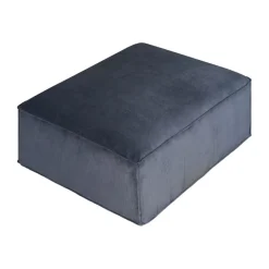 Voetenbanken|Fauteuils< Hocker Dundee Blauw