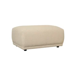 Voetenbanken|Fauteuils< Hocker Kobe Beige - 95x65 cm