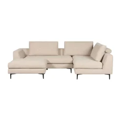 Voetenbanken|Fauteuils< Hocker Source Beige - 102x74 cm