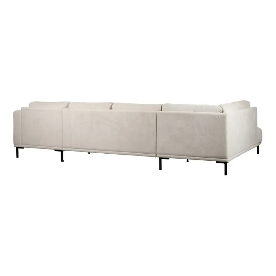 U-Banken< Hoekbank Andelst Divan Links Beige