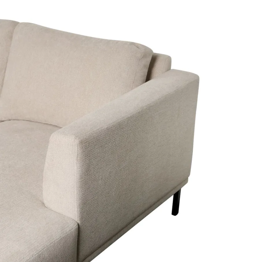 U-Banken< Hoekbank Andelst Divan Links Beige