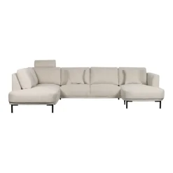 U-Banken< Hoekbank Andelst Divan Links Beige