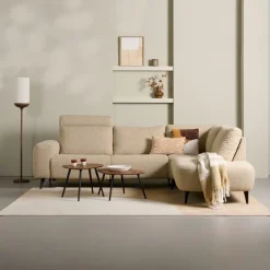Hoekbanken< Hoekbank Axel Rechts Beige