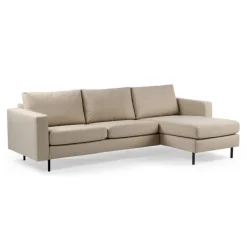 Hoekbanken< Hoekbank Daley Links & Rechts Beige