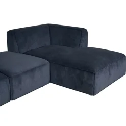Modulaire Banken|Hoekbanken< Hoekbank Dundee Rechts Blauw