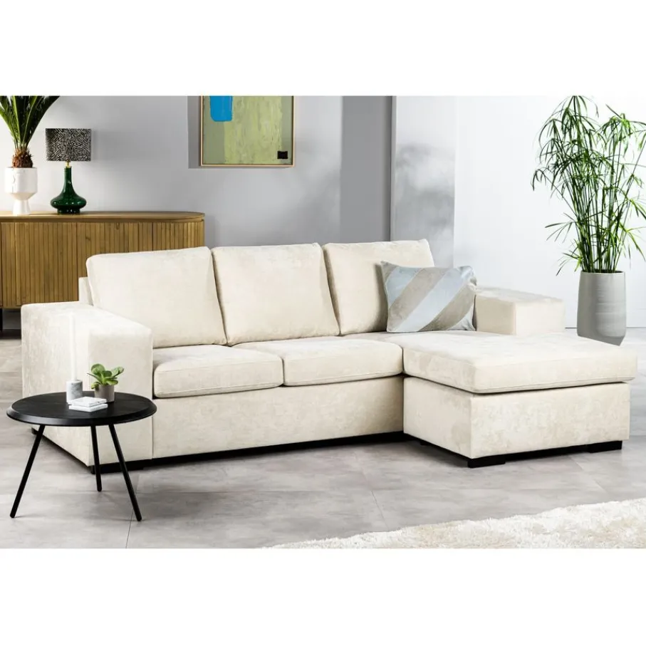 Hoekbanken< Hoekbank Irving Links & Rechts Beige