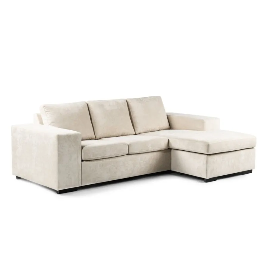 Hoekbanken< Hoekbank Irving Links & Rechts Beige