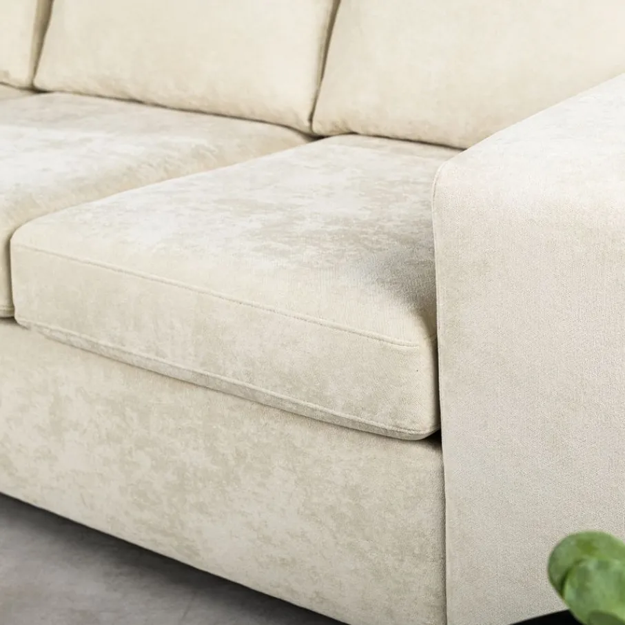 Hoekbanken< Hoekbank Irving Links & Rechts Beige