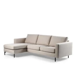 Hoekbanken< Hoekbank Karter Links & Rechts Beige