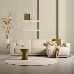 Hoekbanken< Hoekbank Kobe Rechts Beige