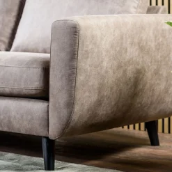 Hoekbanken< Hoekbank Kolton Links & Rechts Taupe