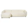 Hoekbanken< Hoekbank Lilie Links Crème